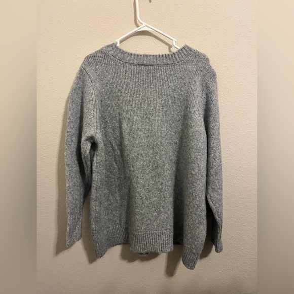 Lane Bryant Light Gray  Sweater - Picture 7 of 9